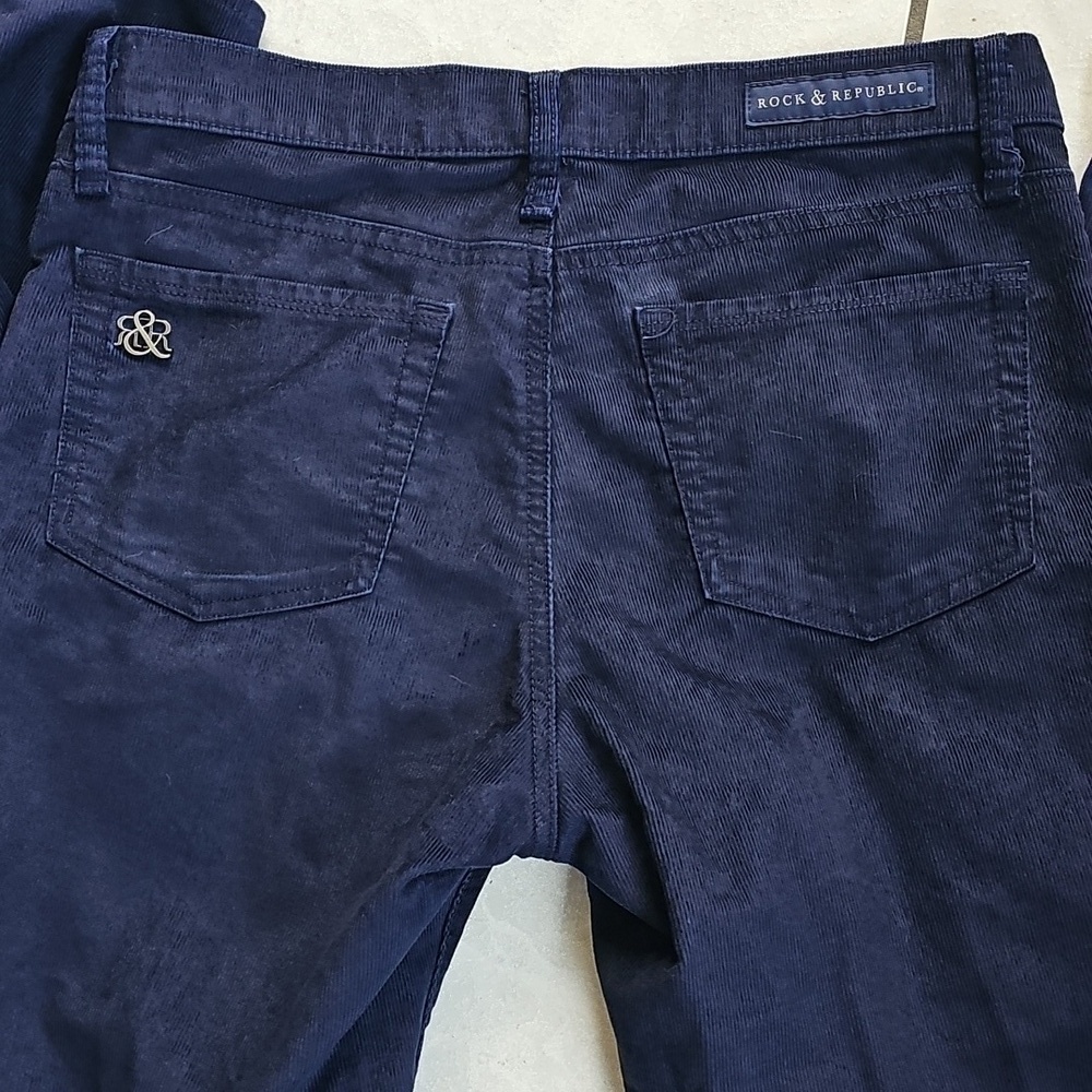 Rock & Republic Women's Dark Pants - Picture 4 of 6